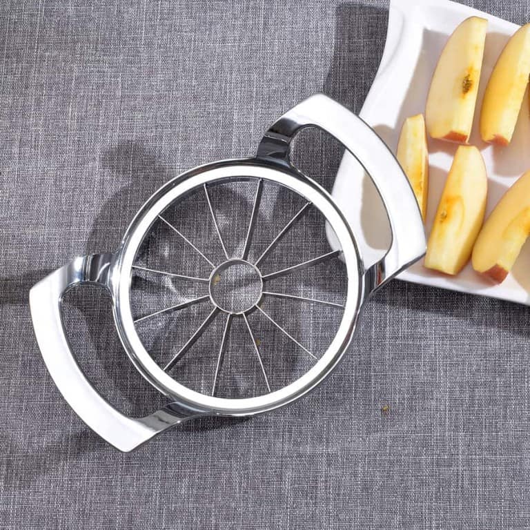 Coupe-Pomme 8 Tranches En Alliage De Zinc - Vide-Pomme Tranchant Pour Fruits 17 X 9 Cm