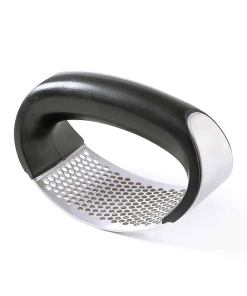 Presse ail acier inoxydable Noir