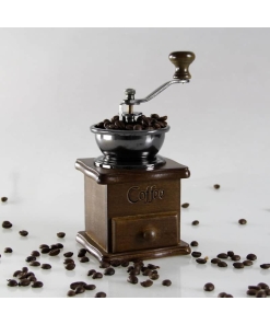 Moulin à Café Manuel en Bois
