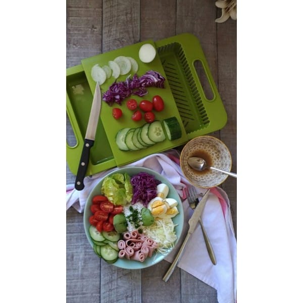 Planche à Découper Pliable Plastique - Cuisine, Légume, Fromage, Viande, Poisson
