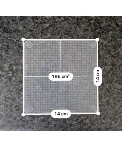 Film alimentaire réutilisable 14x14cm