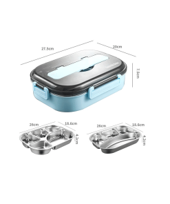 Lunch box compartimentée