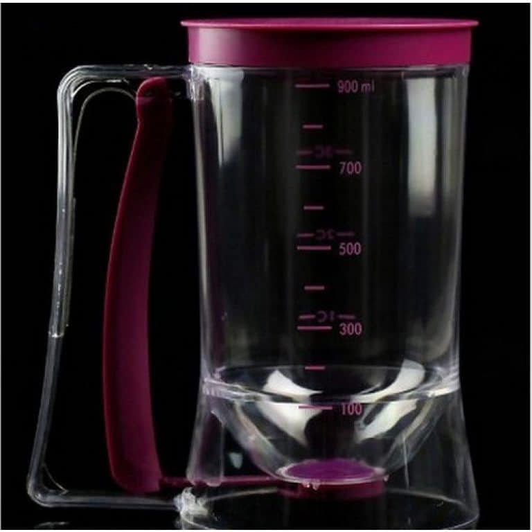 Distributeur de pâte 900 mL pour crêpes, pancakes et pâtisseries - Électroménager