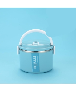 Lunch Box Inox Étanche Multi-étage Bleu 1 étage
