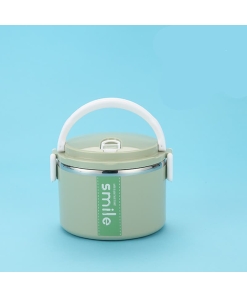 Lunch Box Inox Étanche Multi-étage Vert 1 étage