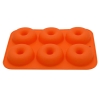 Moule à donuts en silicone Orange