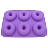 Moule à donuts en silicone Violet
