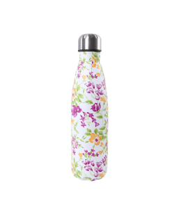 Thermos Café à Fleurs Rose Orange