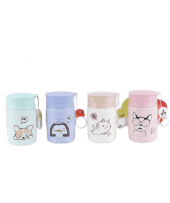 Petite Tasse Isotherme Inox motifs dessins animés