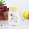 Thermos Thé Inox motifs dessins animés jaune