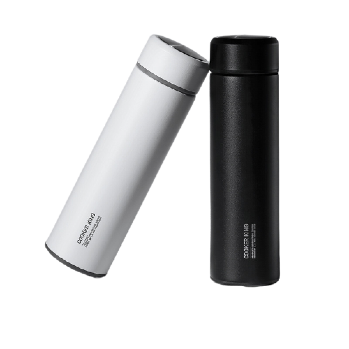 Thermos King 1,2L: Caraﬀa In Acciaio Con Bicchiere E Manico, Grigia - 3