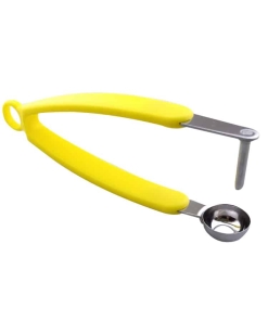 Dénoyauteur Cerise Manuel Inox Pince Jaune