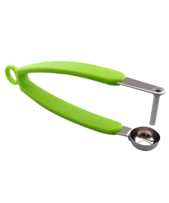 Dénoyauteur à Cerises Manuel Inox Pince Vert