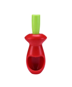 Dénoyauteur pour Cerise Manuel Plastique rouge vert