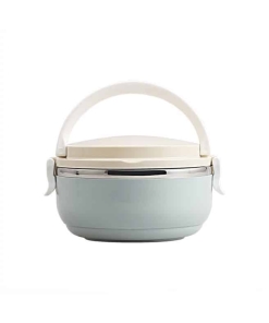 Boîte Repas Isotherme Inox 1 étage avec couverts