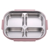 Gamelle Japonaise Isotherme Inox Compartimentée Rose