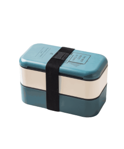 Bento Plastique Isotherme Multi-étage Bleue