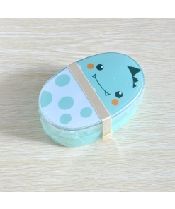 Lunch Box Enfant Plastique Motifs animaux avec couverts C