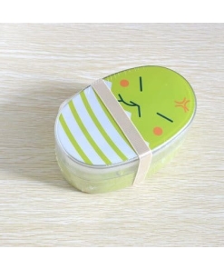 Lunch Box Enfant Plastique Motifs animaux avec couverts D
