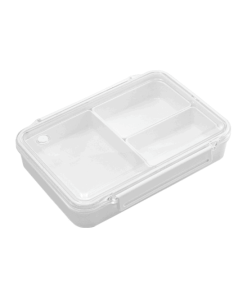 Lunch Box Plastique Compartimentée avec Couvercle transparent C