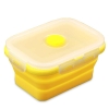 Lunch Box Pliable en Silicone 350ml Jaune