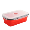 Lunch Box Pliable en Silicone 350ml rouge