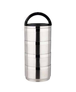 Lunch Box Waterproof Isotherme Inox 4 étages avec Sac