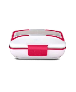 Gamelle Chauffante Électrique Triple-compartiment Rouge