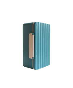 Boîte Repas Micro-ondes Plastique Turquoise