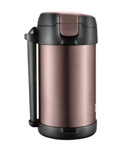 Boîte Repas Isotherme Inox 2200ml Marron