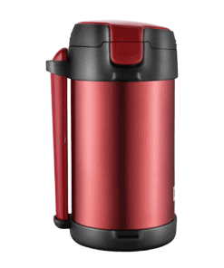 Boîte Repas Isotherme Inox 2200ml Rouge